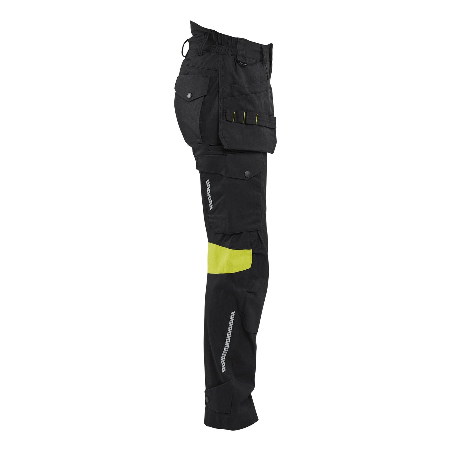Blaklader BLAKLADER 71081512 | Women's Craftsman Inherent Trousers Hi Vis Reflective Work Trousers Women - Ripstop Fabric - 710815129933_CR