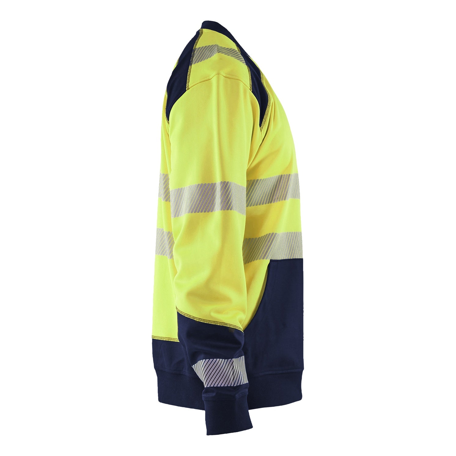 Blaklader BLAKLADER 35412528 Hi Vis Reflective Sweatshirt MEN - Brushed Inside - 354125283389_CR