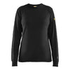 Blaklader BLAKLADER 34671737 Women’' Flame Resistant T Shirt Long Sleeve Long Sleeve Work T-Shirt WOMEN - Flame Resistant - 346717379900