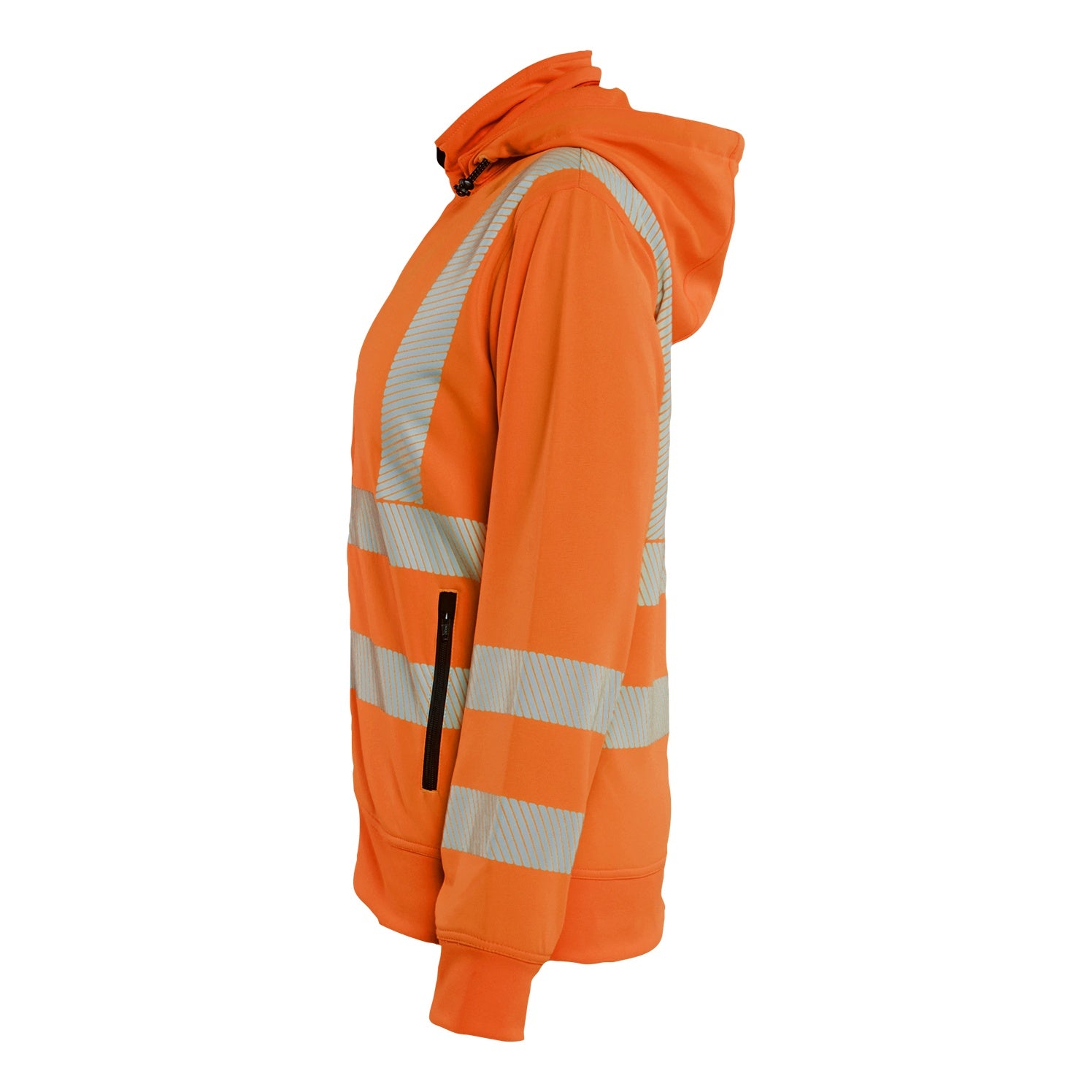 Blaklader BLAKLADER 35742538 Hi Vis Reflective Hoodie Work Sweatshirt WOMEN - Detachable Hood - 357425385300_CL