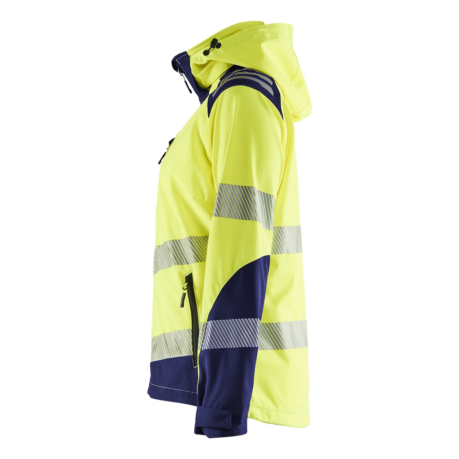 Blaklader BLAKLADER 47912513 Women's Hi Vis Softshell Jacket Hi Vis Reflective Softshell Work Jacket WOMEN - Waterproof - 479125133389_CL