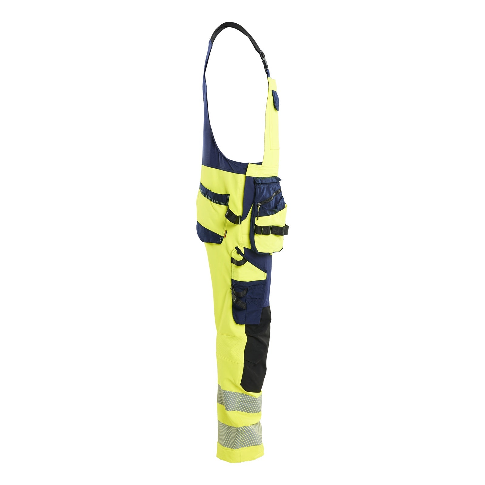 Blaklader BLAKLADER 26261648 Hi Vis bib overalls 4 way stretch Hi Vis Reflective Work Bib Trousers Men - double weave - 262616483389_CR