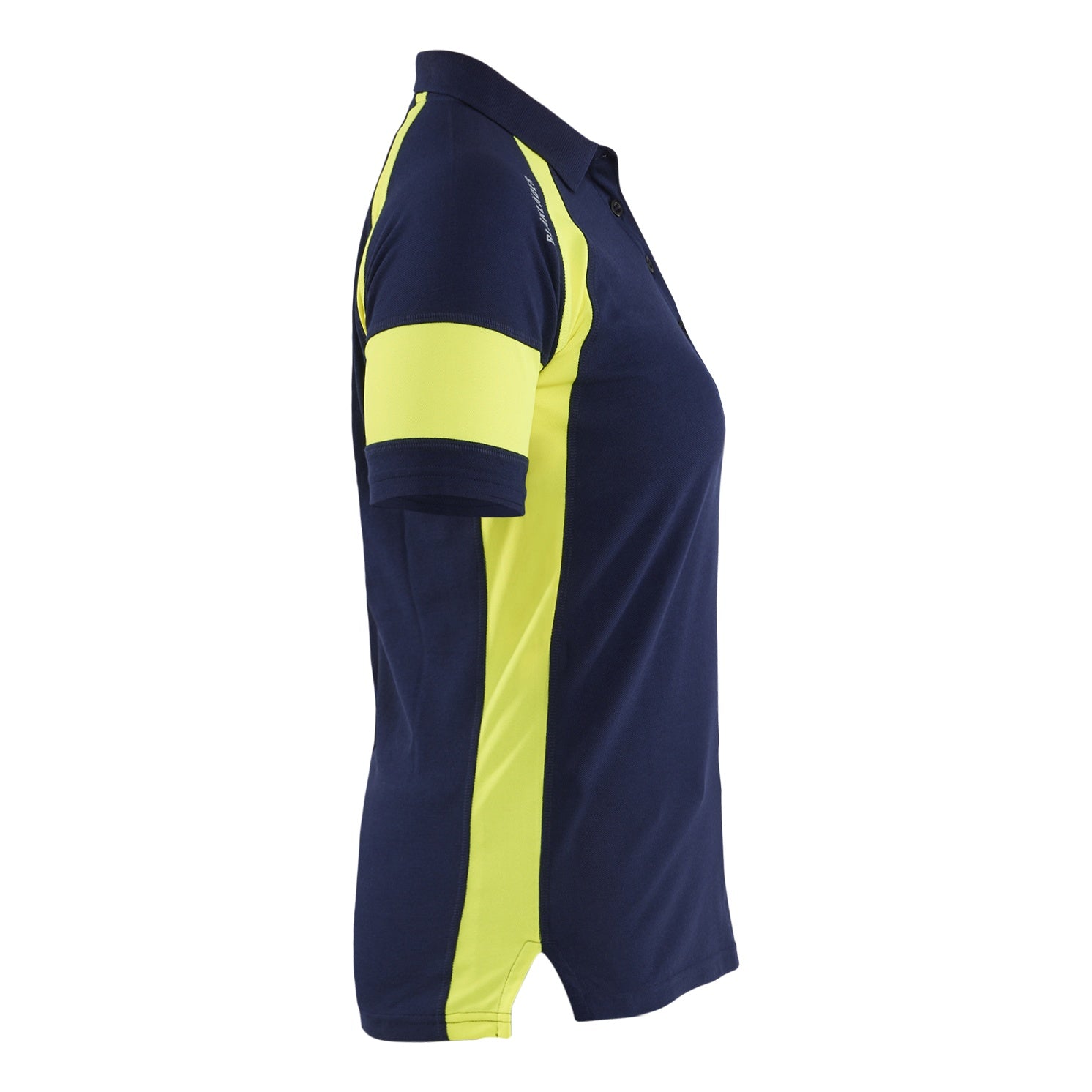 Blaklader BLAKLADER 35291050 Women's Polo Shirt with Hi vis Hi Vis Reflective Short Sleeve Work Polo WOMEN - 60% Cotton - 352910508933_CR
