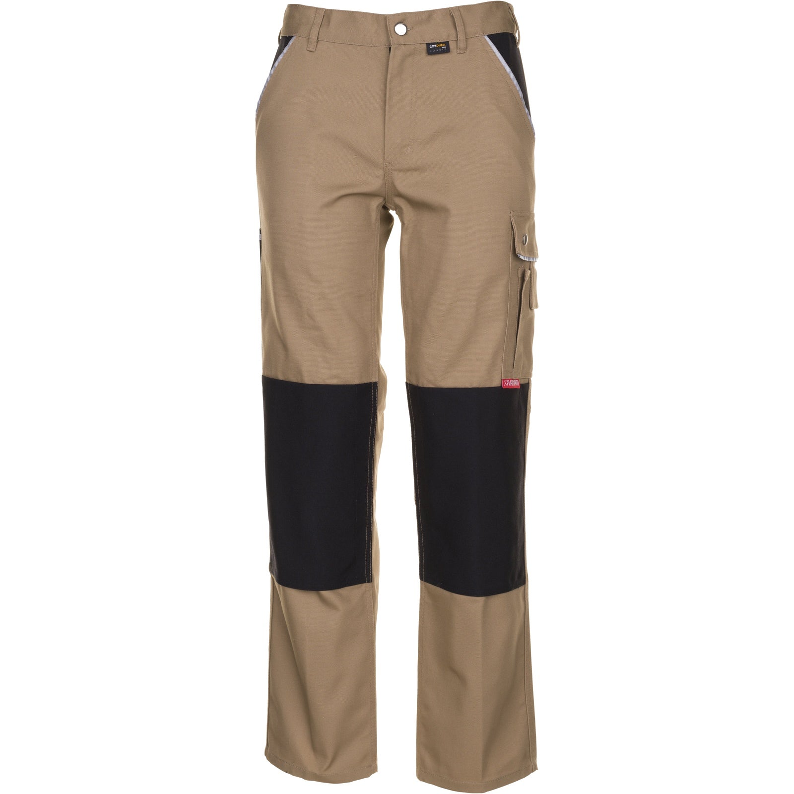Planam Canvas 320 Trousers beige/black - Main