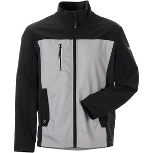 Planam Norit Men's Hybrid jacket zinc/black - Model view 1