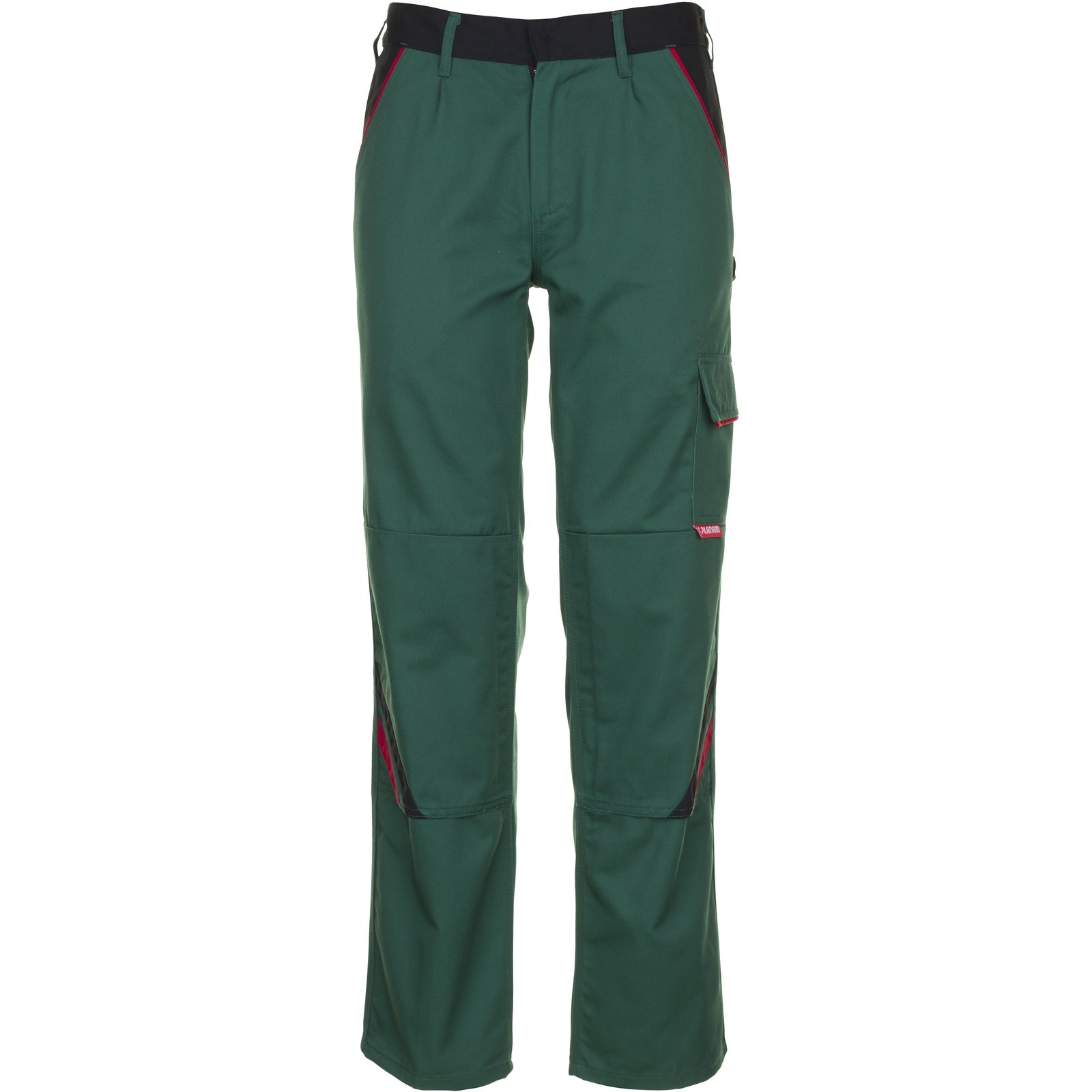 Planam Highline Trousers green/black/red - Main