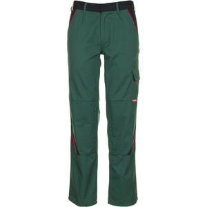 Planam Highline Trousers green/black/red - Main