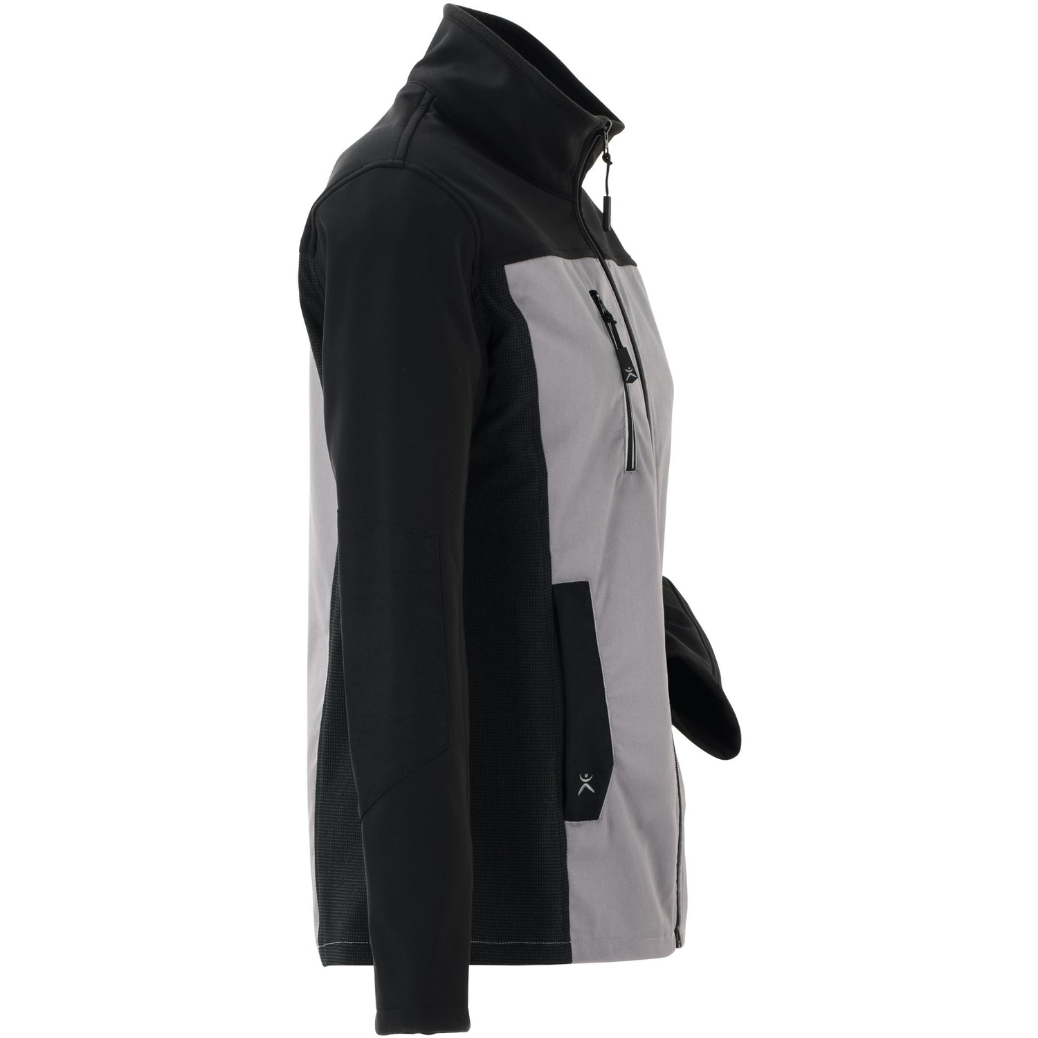 Planam Norit Women's Hybrid jacket zinc/black - Model view 3