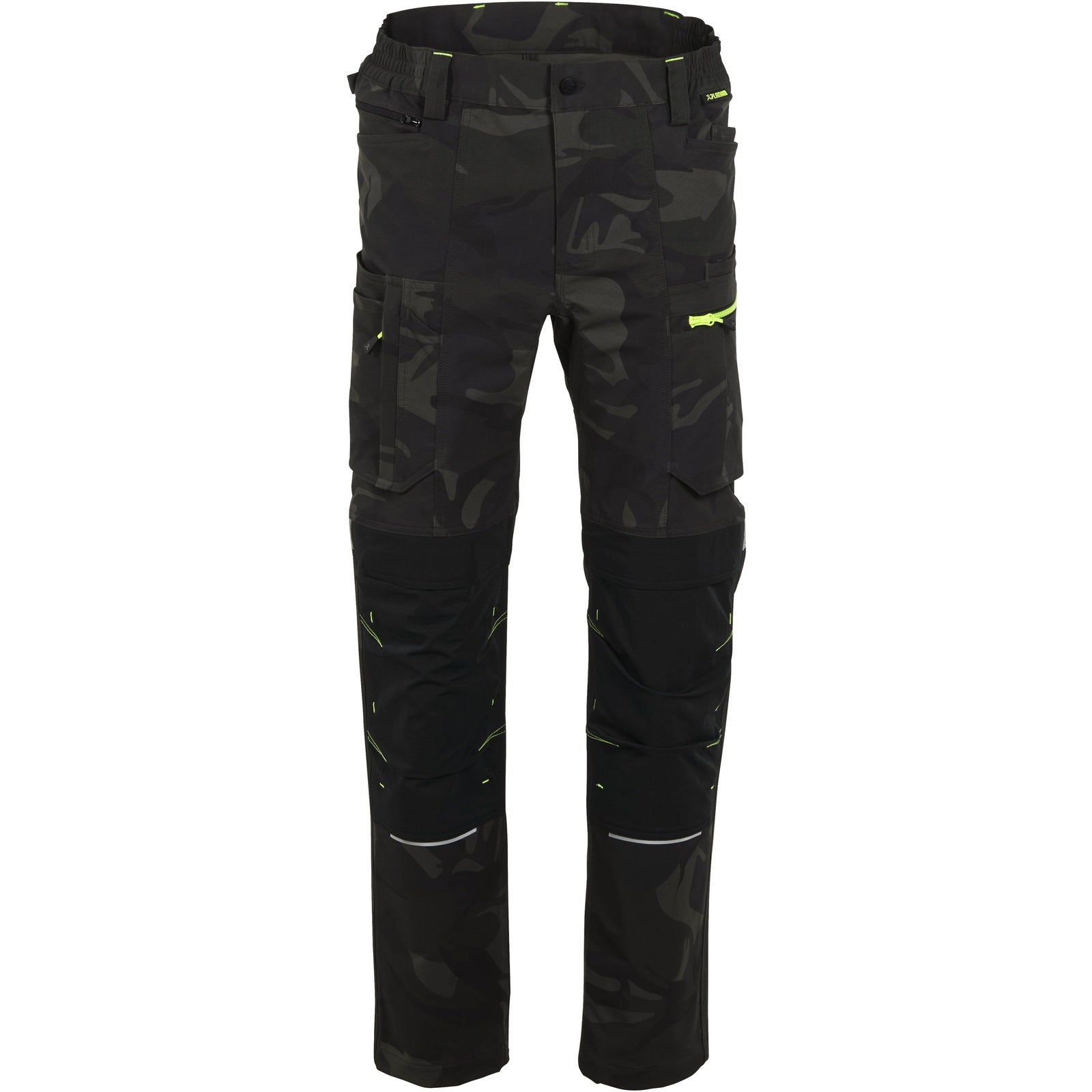 Planam rECOline Trousers camouflage/black - Main
