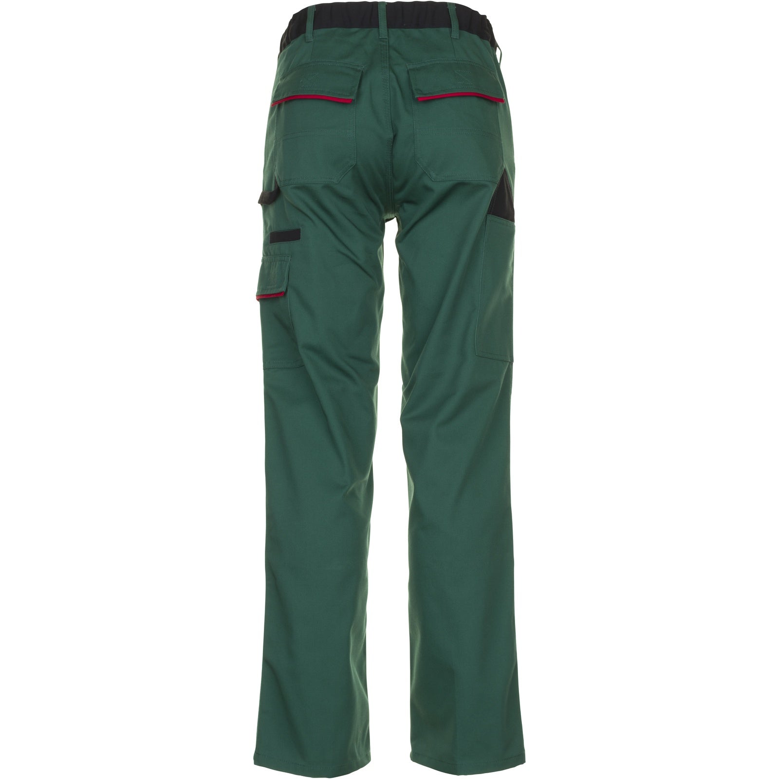 Planam Highline Trousers green/black/red - Model view 2