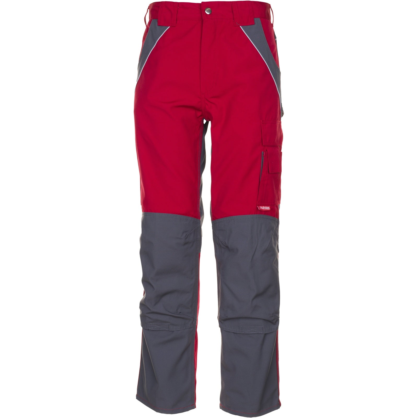 Planam Plaline Trousers red/slate - Main
