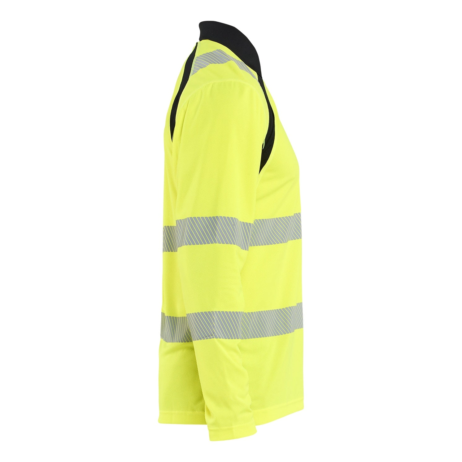 Blaklader BLAKLADER 35981013 UV Protected Long Sleeved Polo Shirt Hi Vis Hi Vis Reflective Long Sleeve Work Polo MEN - 100% Polyester - 359810133399_CR