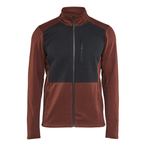 Blaklader BLAKLADER 35482533 Sweatshirt Full Zip Work Sweatshirt MEN - Pique Fleece - 354825335999