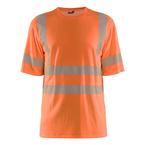Blaklader BLAKLADER 35222537 Hi vis T shirt Hi Vis Reflective Short Sleeve Work T-Shirt MEN - Moisture Wicking - 352225375300