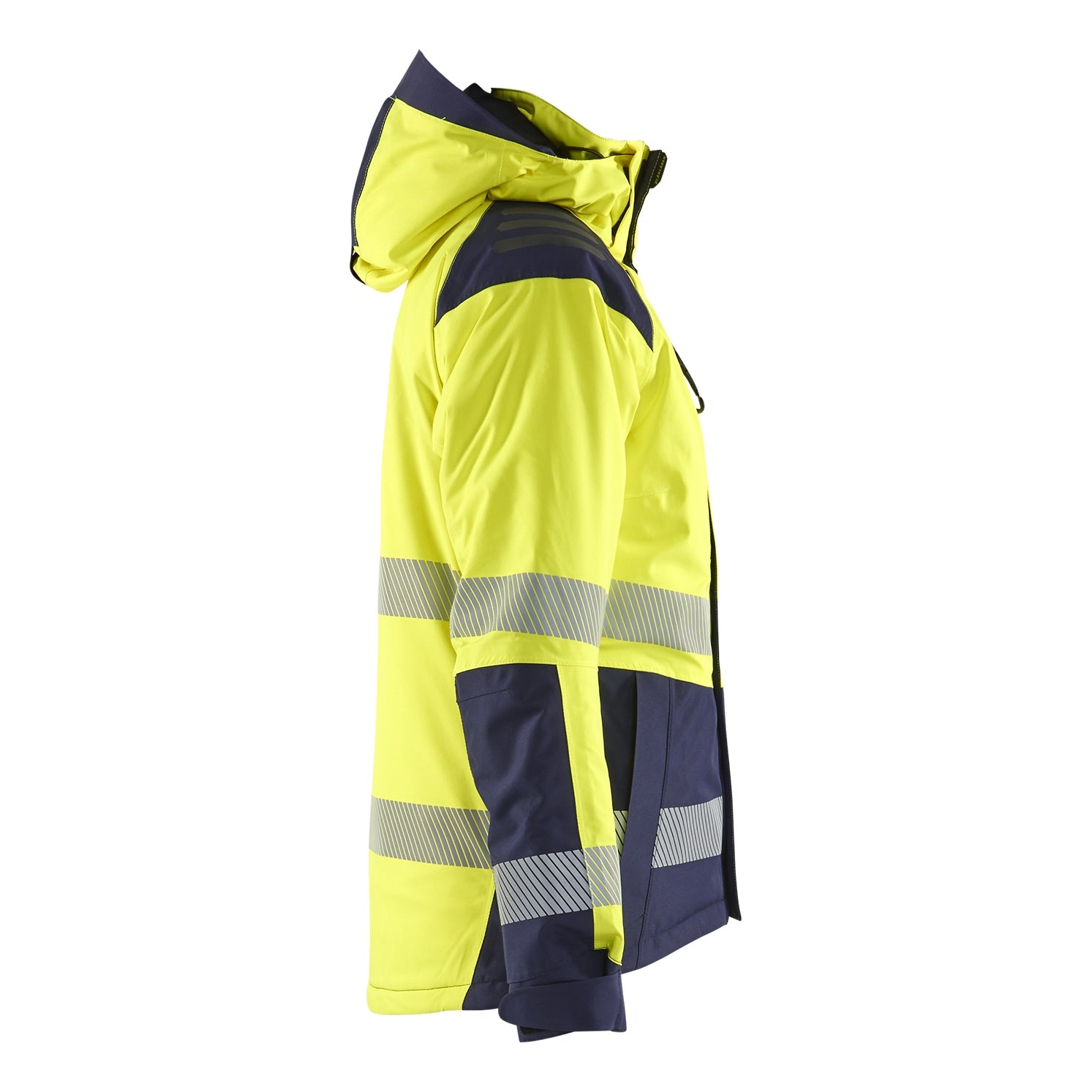 Blaklader BLAKLADER 44561987 Women’s Hi Vis Winter Jacket Hi Vis Reflective Work Jacket WOMEN - Waterproof - 445619873389_CR