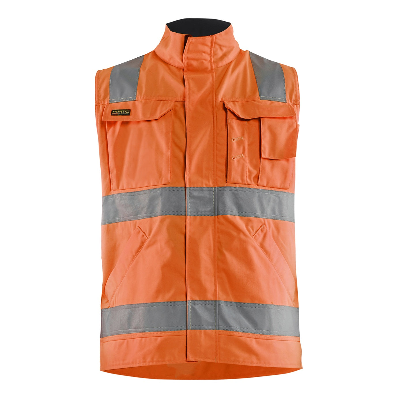 Blaklader BLAKLADER 85051804 HI VIS VEST Hi Vis Reflective Work Waistcoat MEN - 85% Polyester - 850518045389