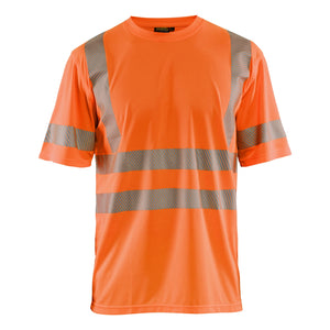 Blaklader BLAKLADER 34201013 HI VIS UV PROTECTED T SHIRT Hi Vis Reflective Short Sleeve Work T-Shirt MEN - 100% Polyester - 342010135300