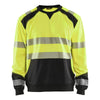 Blaklader BLAKLADER 35412528 Hi Vis Reflective Sweatshirt MEN - Brushed Inside - 354125283399