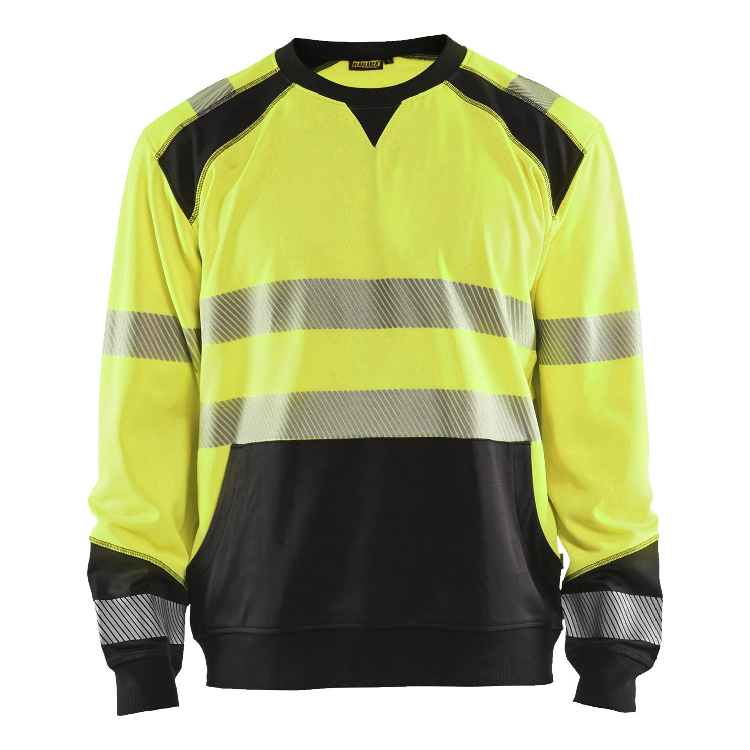 Blaklader BLAKLADER 35412528 Hi Vis Reflective Sweatshirt MEN - Brushed Inside - 354125283399