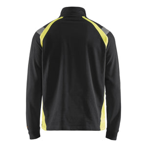 Blaklader BLAKLADER 34321158 Hi Vis Reflective Half-zip Work Sweatshirt MEN - 100% Cotton - 343211589933_2
