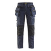 Blaklader BLAKLADER 79901141 Women's Craftsman Trousers X1900 Stretch Work Trousers Women - Cordura Denim - 799011418999