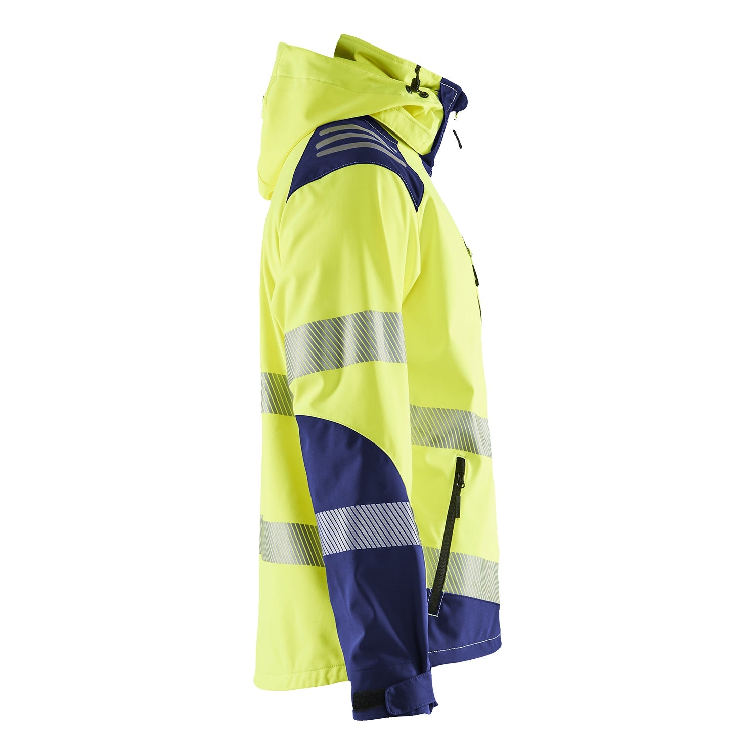Blaklader BLAKLADER 44912513 Hi Vis Softshell jacket Hi Vis Reflective Softshell Work Jacket MEN - Waterproof - 449125133389_CR