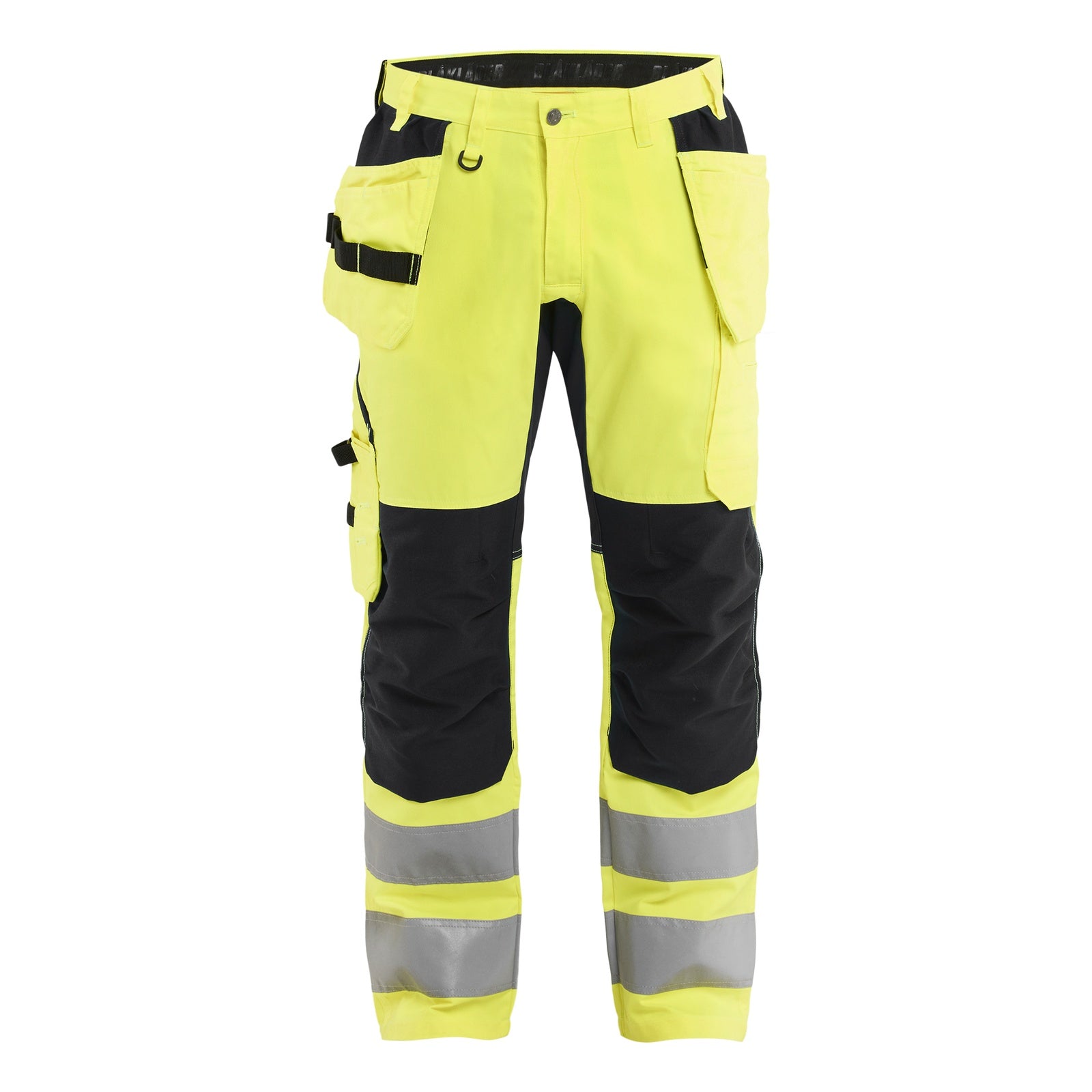 Blaklader BLAKLADER 15521811 | Hi Vis Trousers with Stretch Hi Vis Reflective Work Trousers Men - Class 2 Visibility - 155218113399