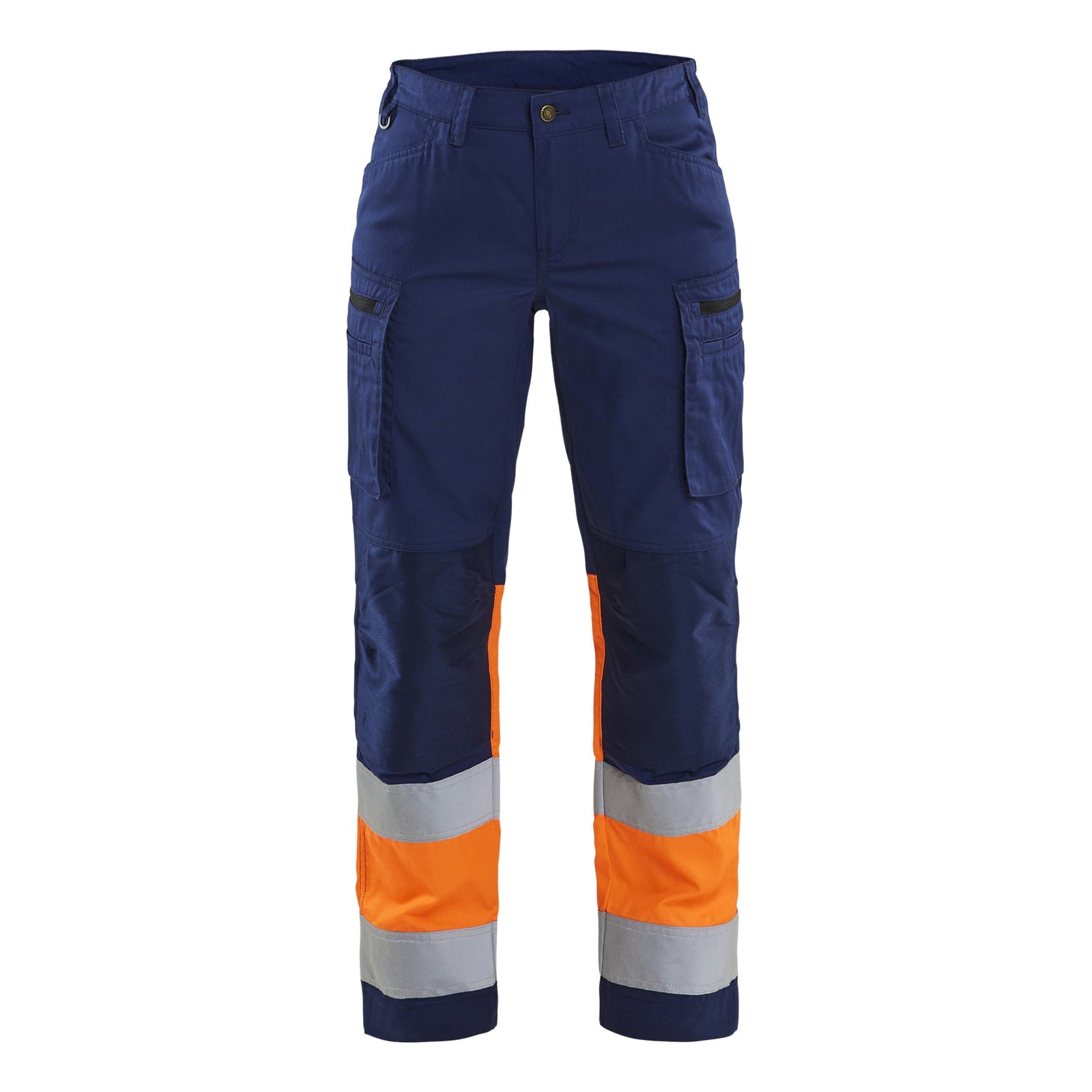 Blaklader BLAKLADER 71611811 | Women's Hi Vis trousers with stretch Hi Vis Reflective Work Trousers Women - Class 1 Certified - 716118118953