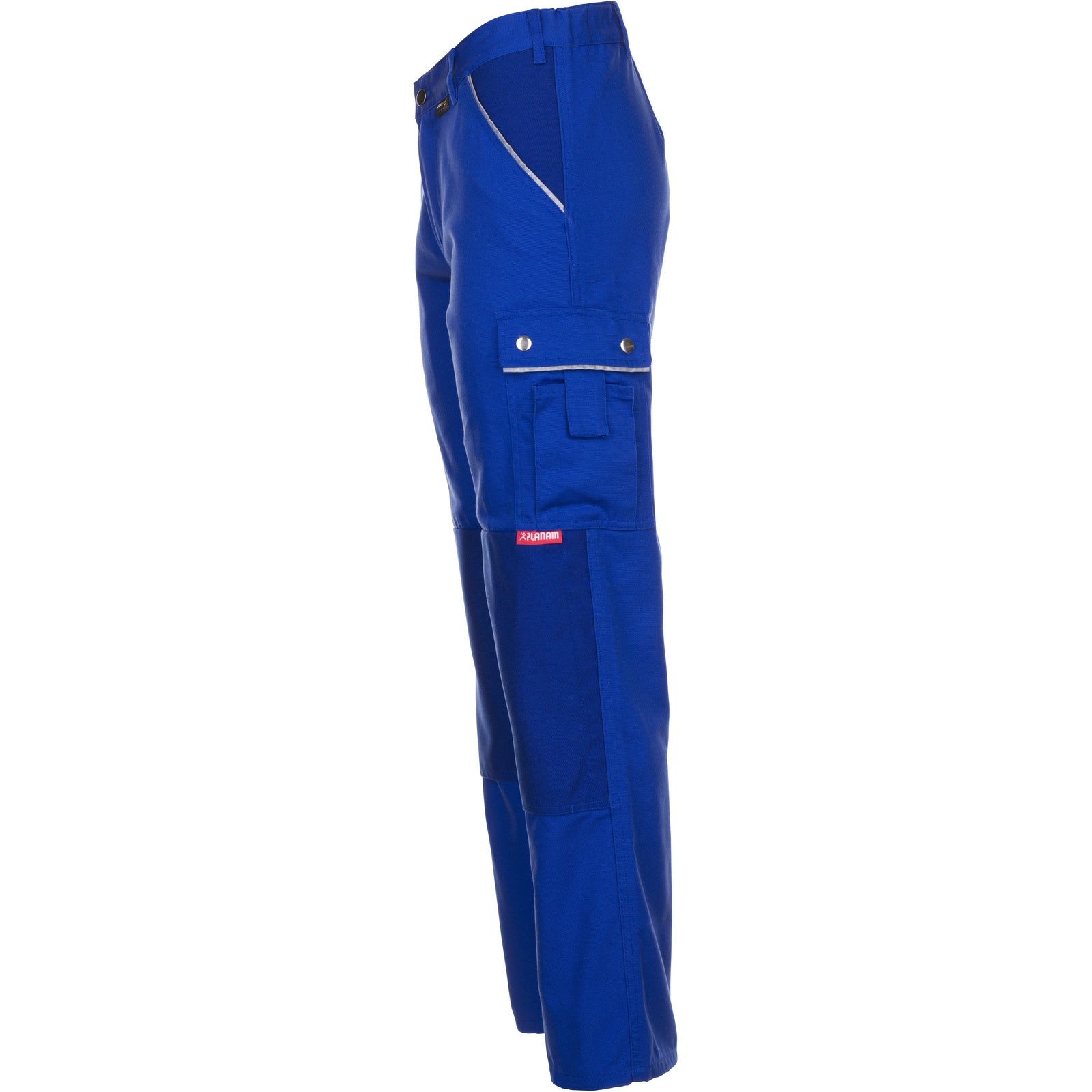 Planam Canvas 320 Trousers royal blue/royal blue - Model view 4