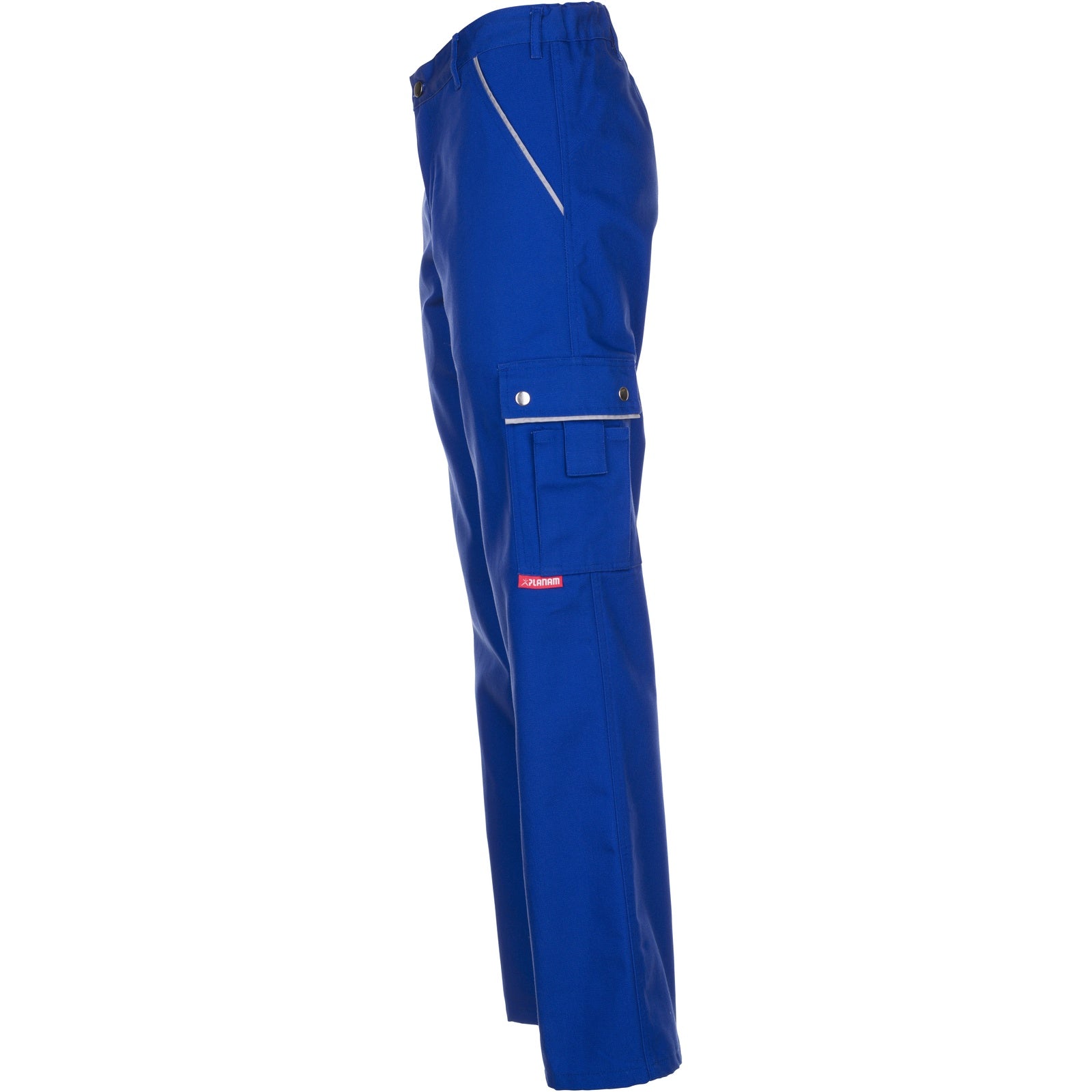 Planam Canvas 320, Outdoor Thermal Trousers royal blue - Model view 4