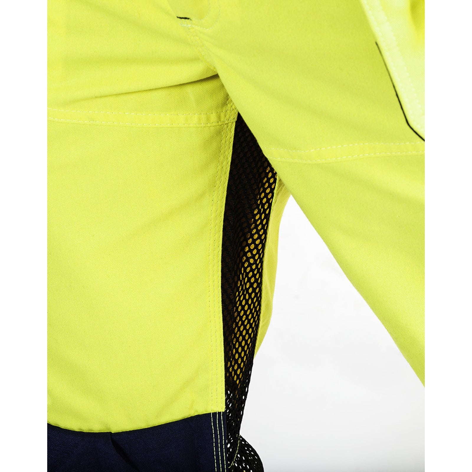 Blaklader BLAKLADER 15651811 | Ventilated Hi Vis trousers Hi Vis Reflective Work Trousers Men - Mesh Panels - 156518113389_5