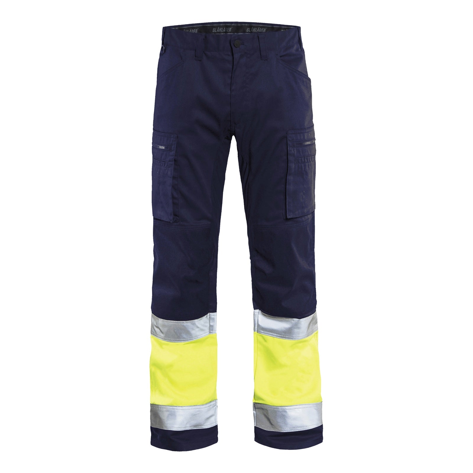 Blaklader BLAKLADER 15511811 | Hi Vis Trousers with Stretch Hi Vis Reflective Work Trousers Men - 65% Polyester - 155118118933_CF