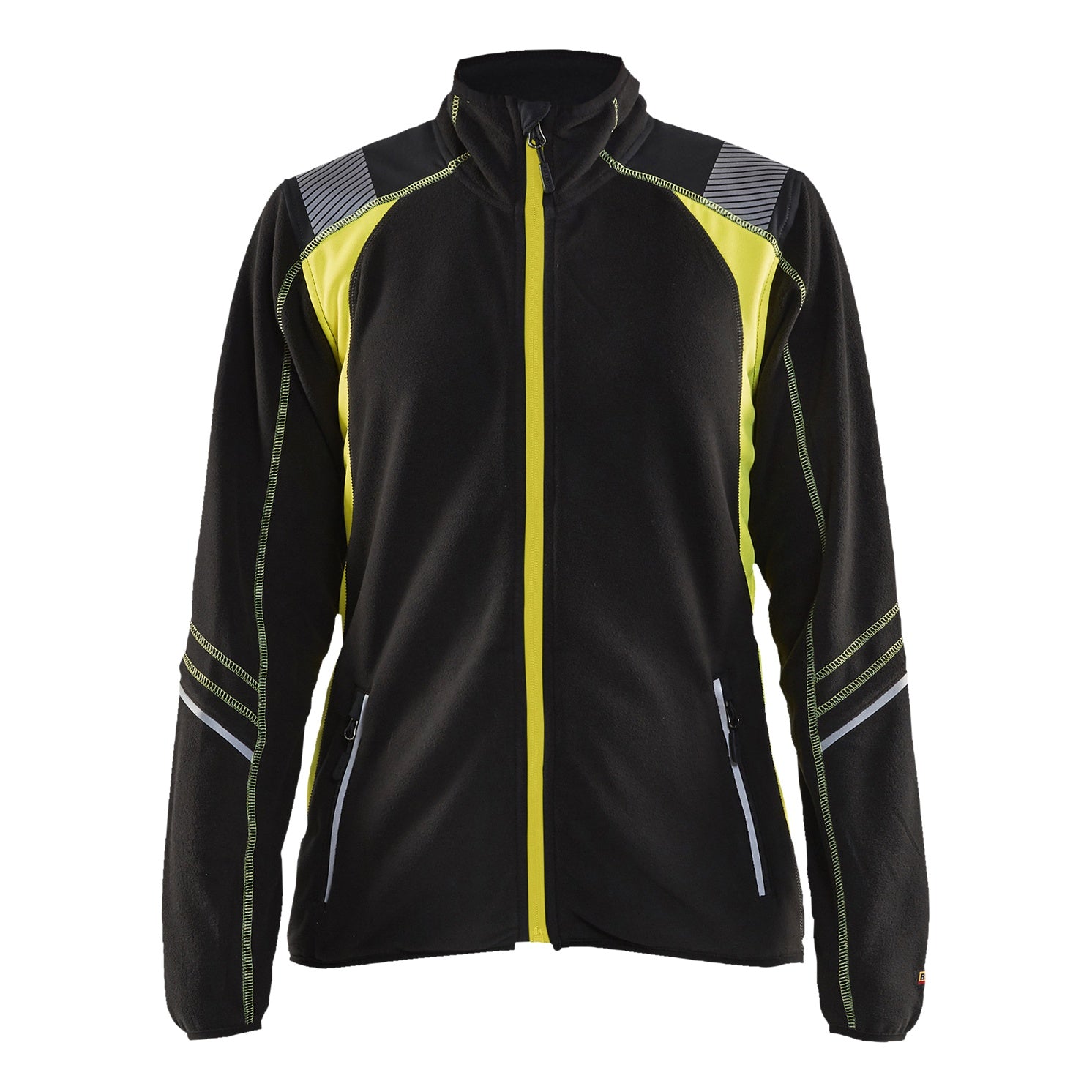 Blaklader BLAKLADER 49731010 Women's microfleece jacket Hi Vis Reflective Fleece Jacket WOMEN - Antipilling - 497310109933