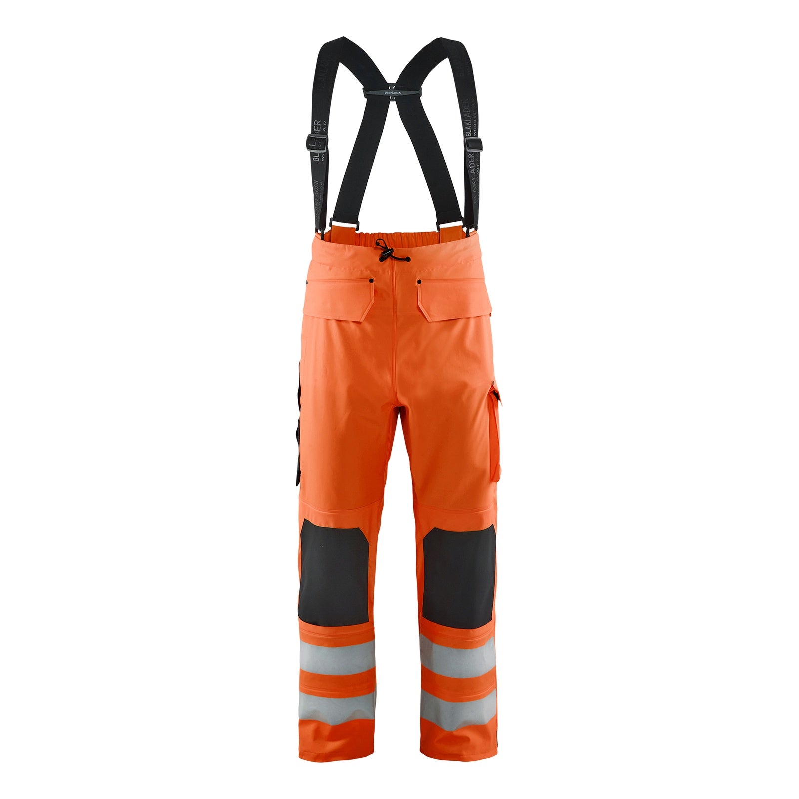 Blaklader BLAKLADER 13022003 Rain Trousers Hi Vis LEVEL 2 Hi Vis Reflective Work Trousers Men - Waterproof - 130220035300