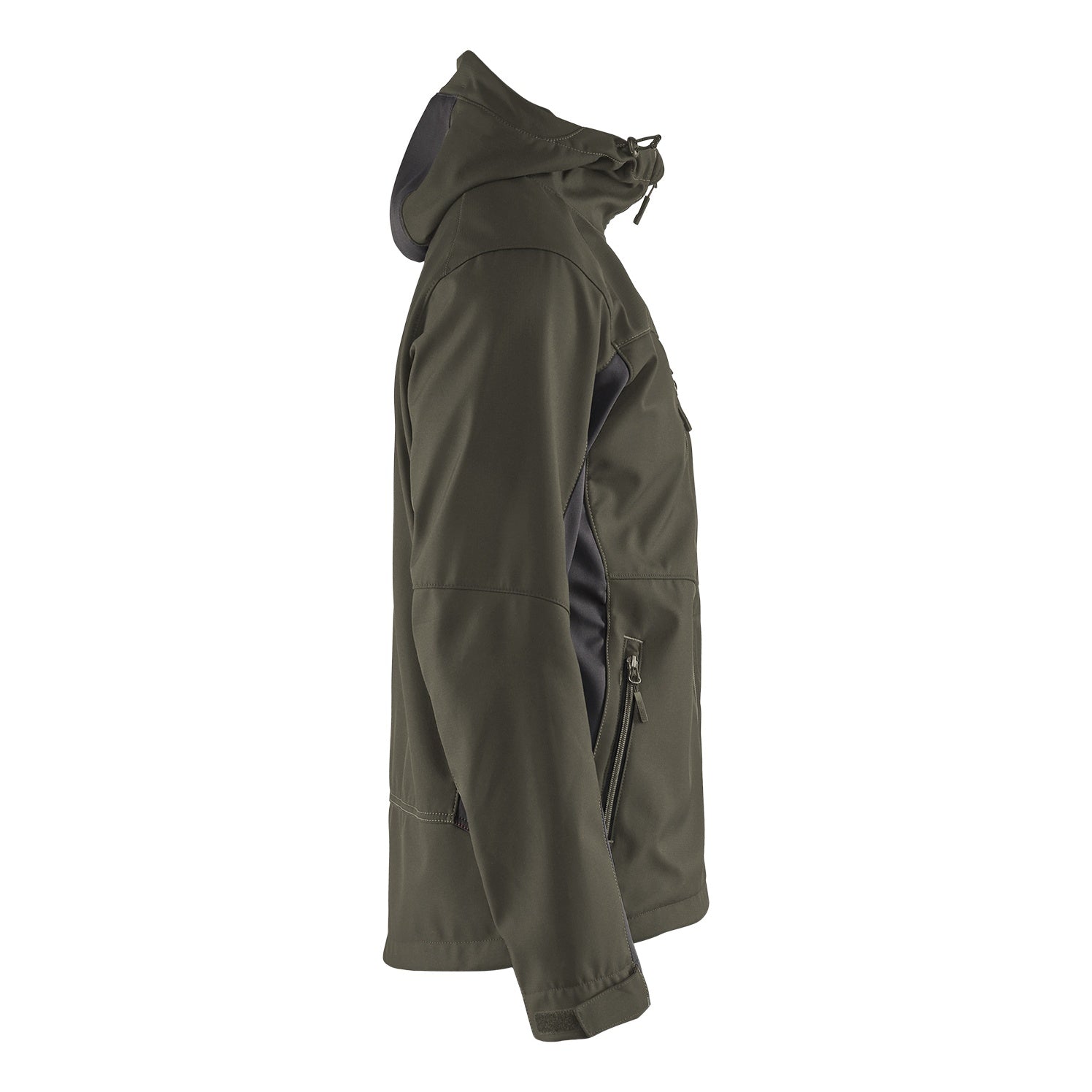Blaklader BLAKLADER 47532516 Softshell Jacket with Hood Softshell Work Jacket MEN - Water Repellent - 475325164599_CR