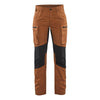 Blaklader BLAKLADER 71591845 | Women's Service trousers Stretch Work Trousers Women - stretch panels - 715918454099