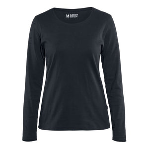 Blaklader BLAKLADER 33011032 Women's Long Sleeved T Shirt Long Sleeve Work T-Shirt WOMEN - 100% Cotton - 330110328600