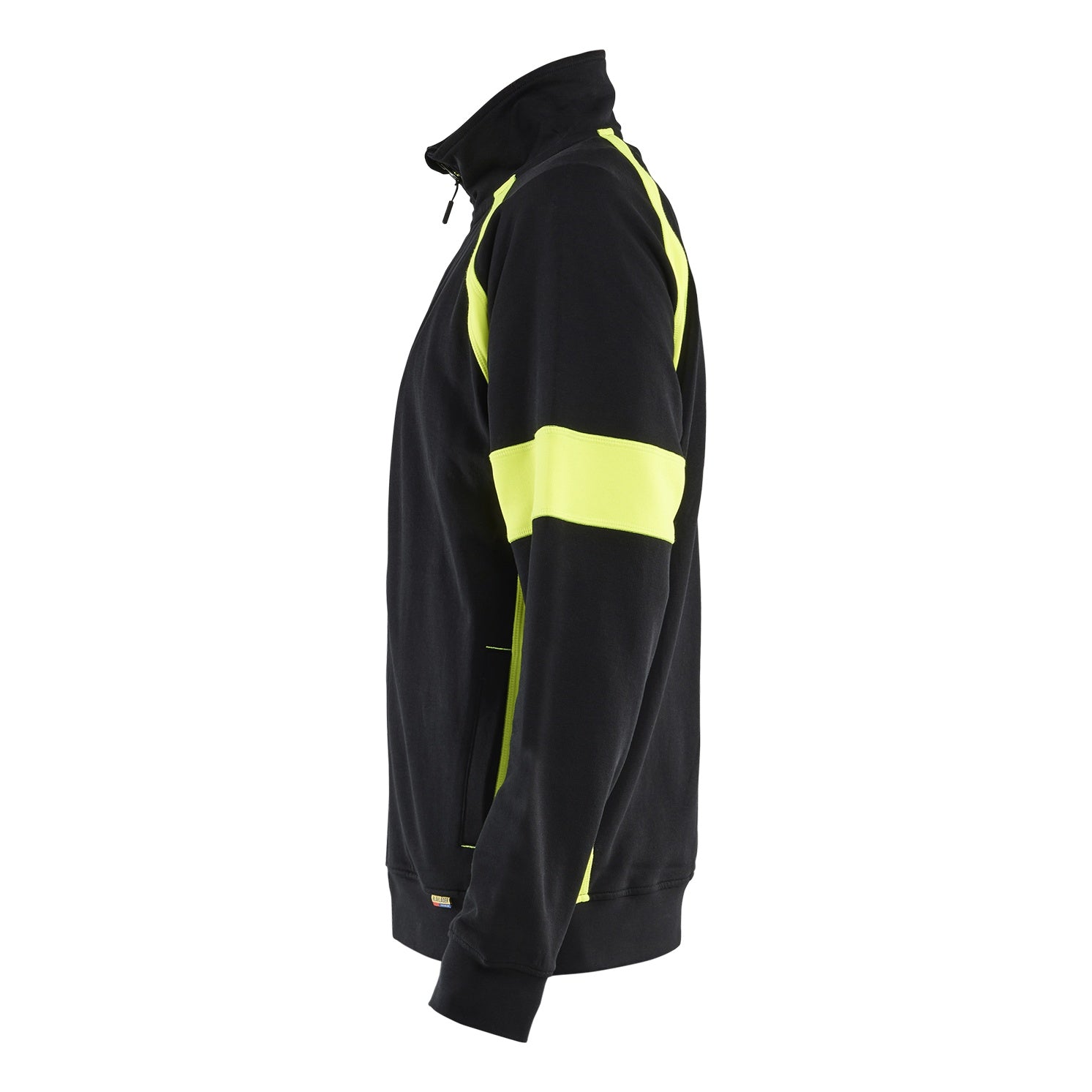 Blaklader BLAKLADER 35671158 Hi Vis Reflective Full Zip Work Sweatshirt MEN - 100% Cotton - 356711589933_CL