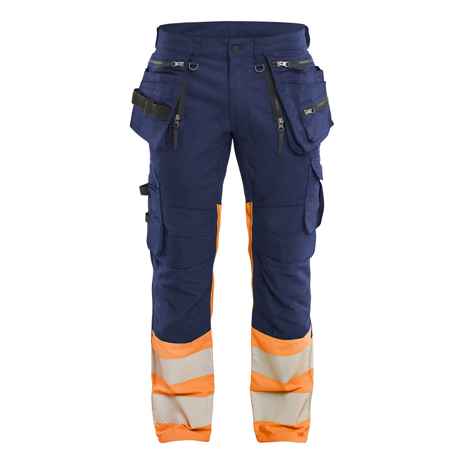 Blaklader BLAKLADER 11301149 | Hi vis Trousers Stretch Hi Vis Reflective Work Trousers Men - Cordura Denim - 113011498953