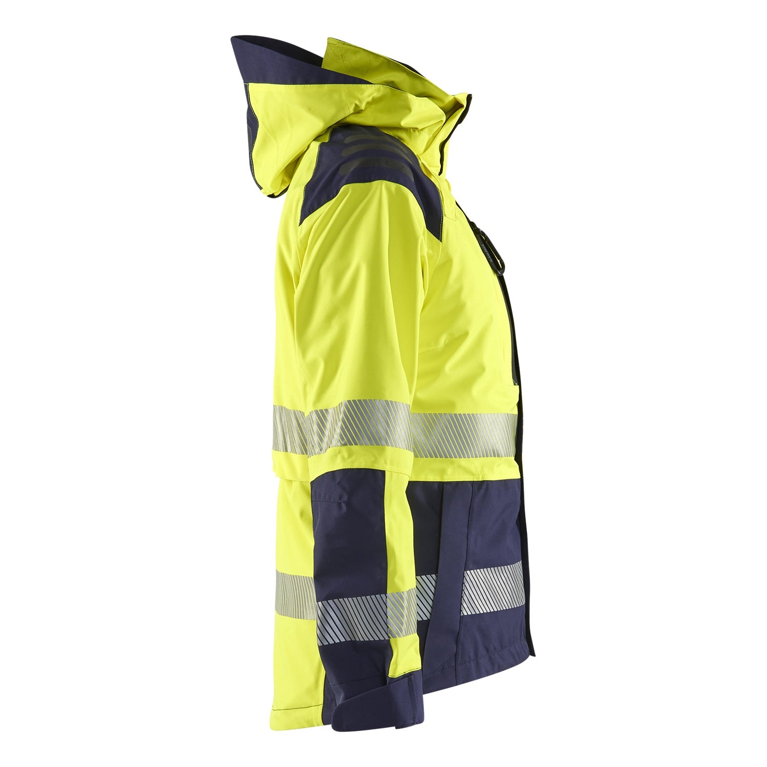 Blaklader BLAKLADER 44361987 Women’s Hi Vis Shell Jacket Hi Vis Reflective Shell Work Jacket WOMEN - Waterproof - 443619873389_CR