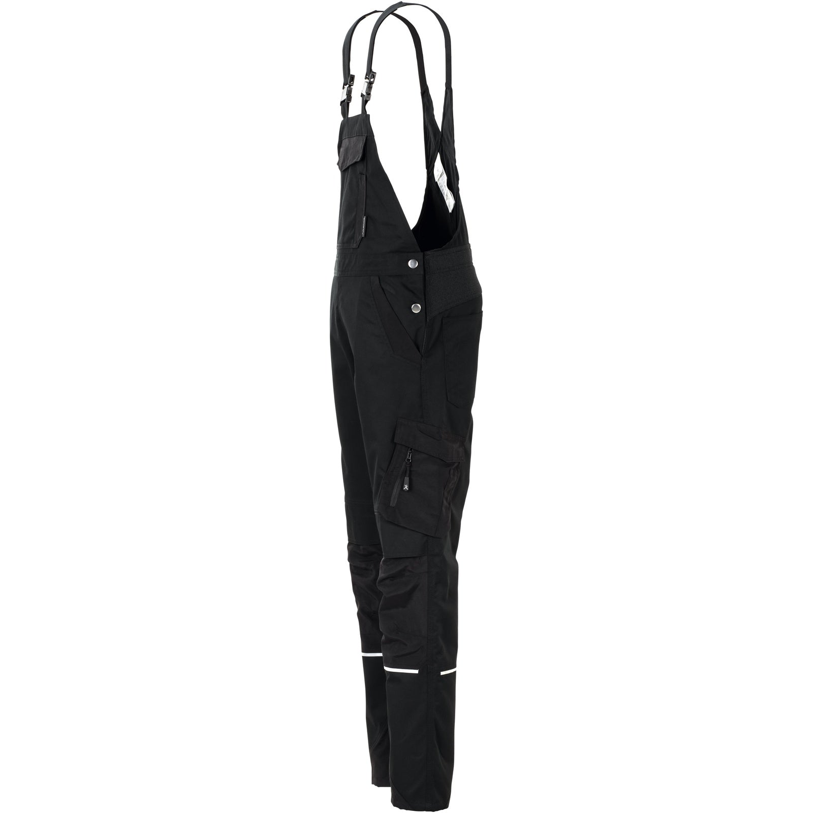 Planam Norit Women's dungarees black/black - Model view 4