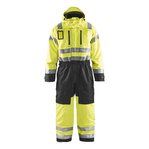 Blaklader BLAKLADER 67631977 Hi Vis Winter Overall Hi Vis Reflective Work Overall Men - Waterproof - 676319773399