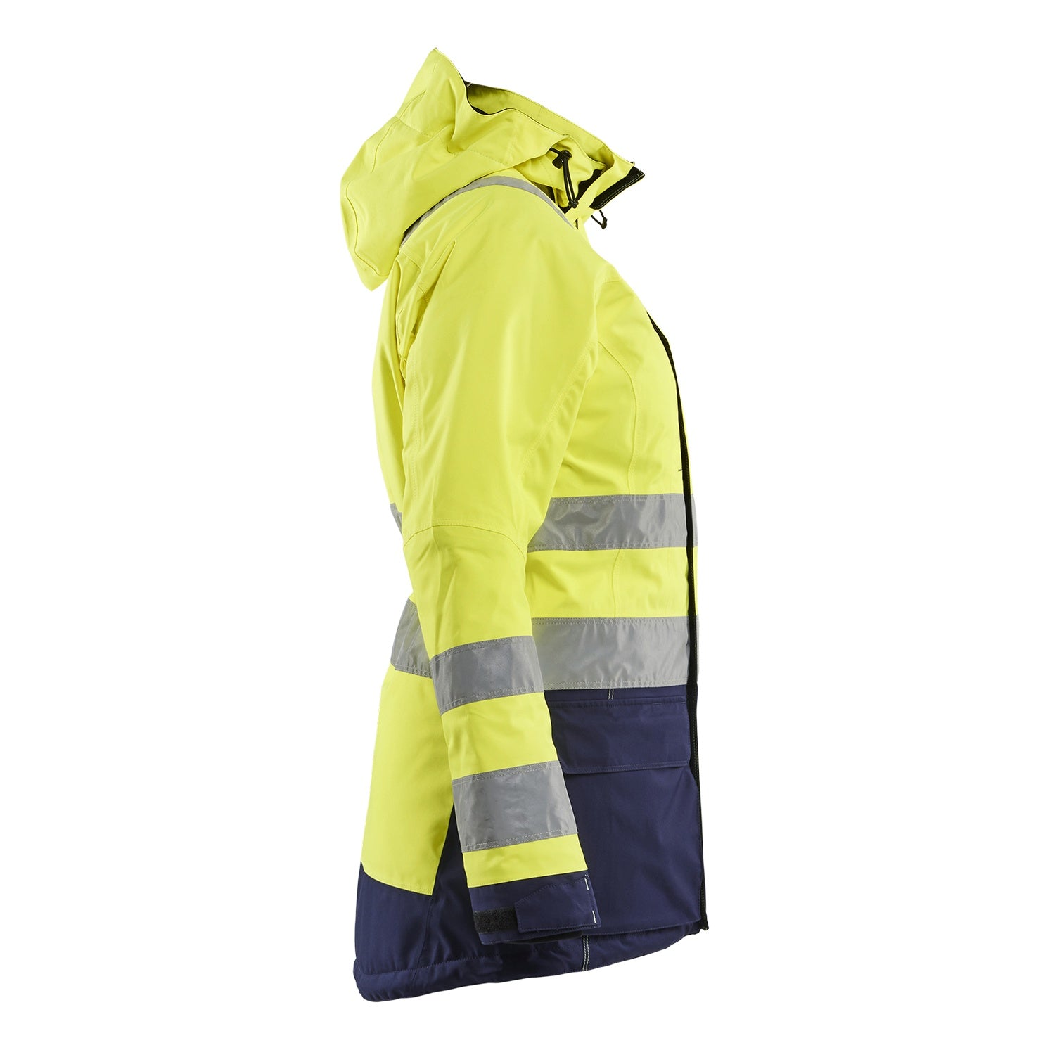 Blaklader BLAKLADER 44721987 Women's Hi vis Winter Parka Hi Vis Reflective Parka Work Jacket WOMEN - Waterproof - 447219873389_CR