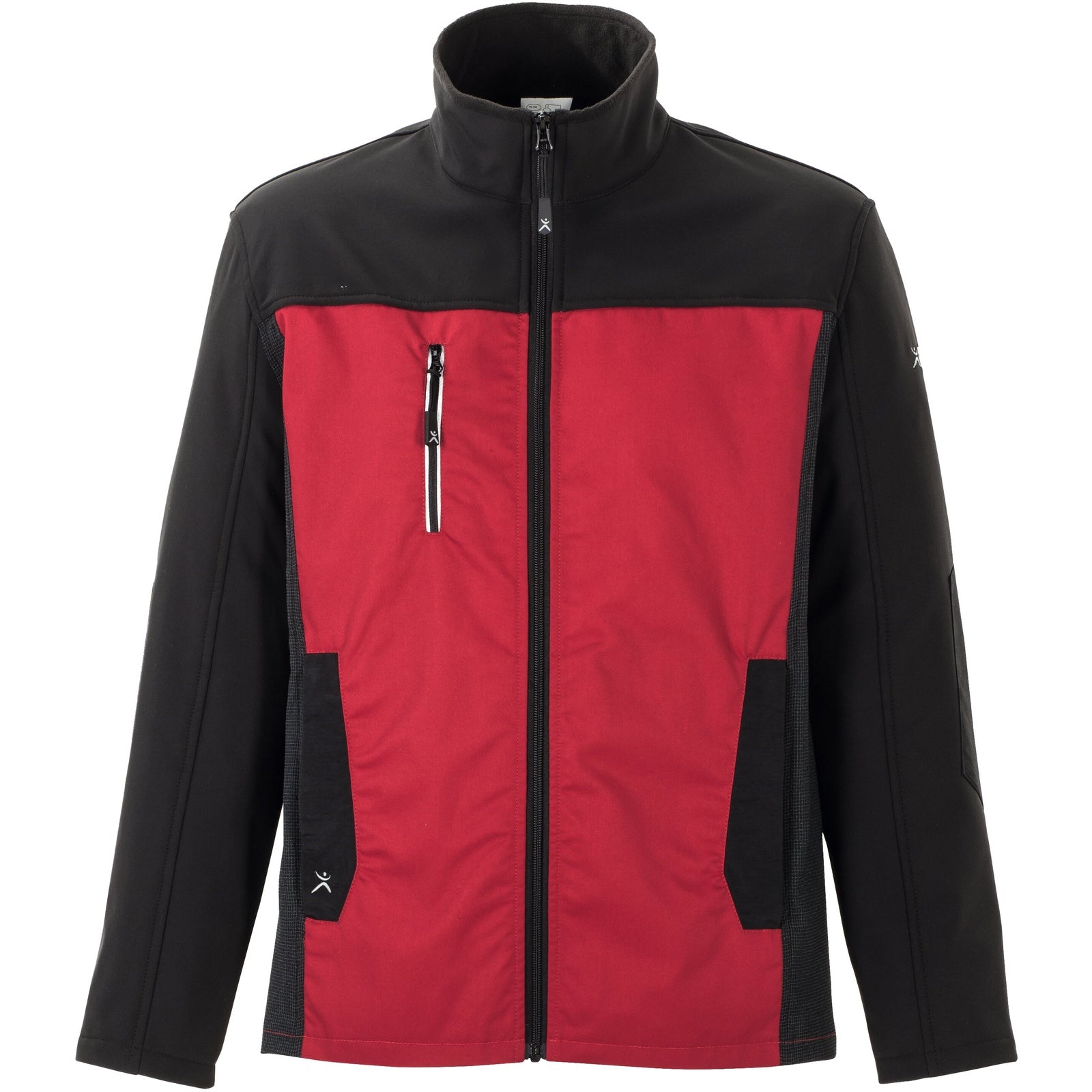 Planam Norit Men's Hybrid jacket red/black - Model view 1