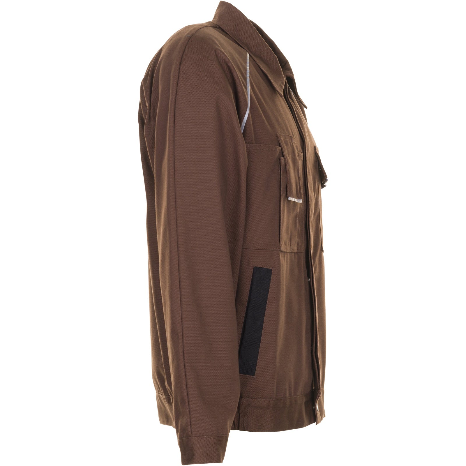 Planam Canvas 320 Waisted Jacket brown/black - Model view 3