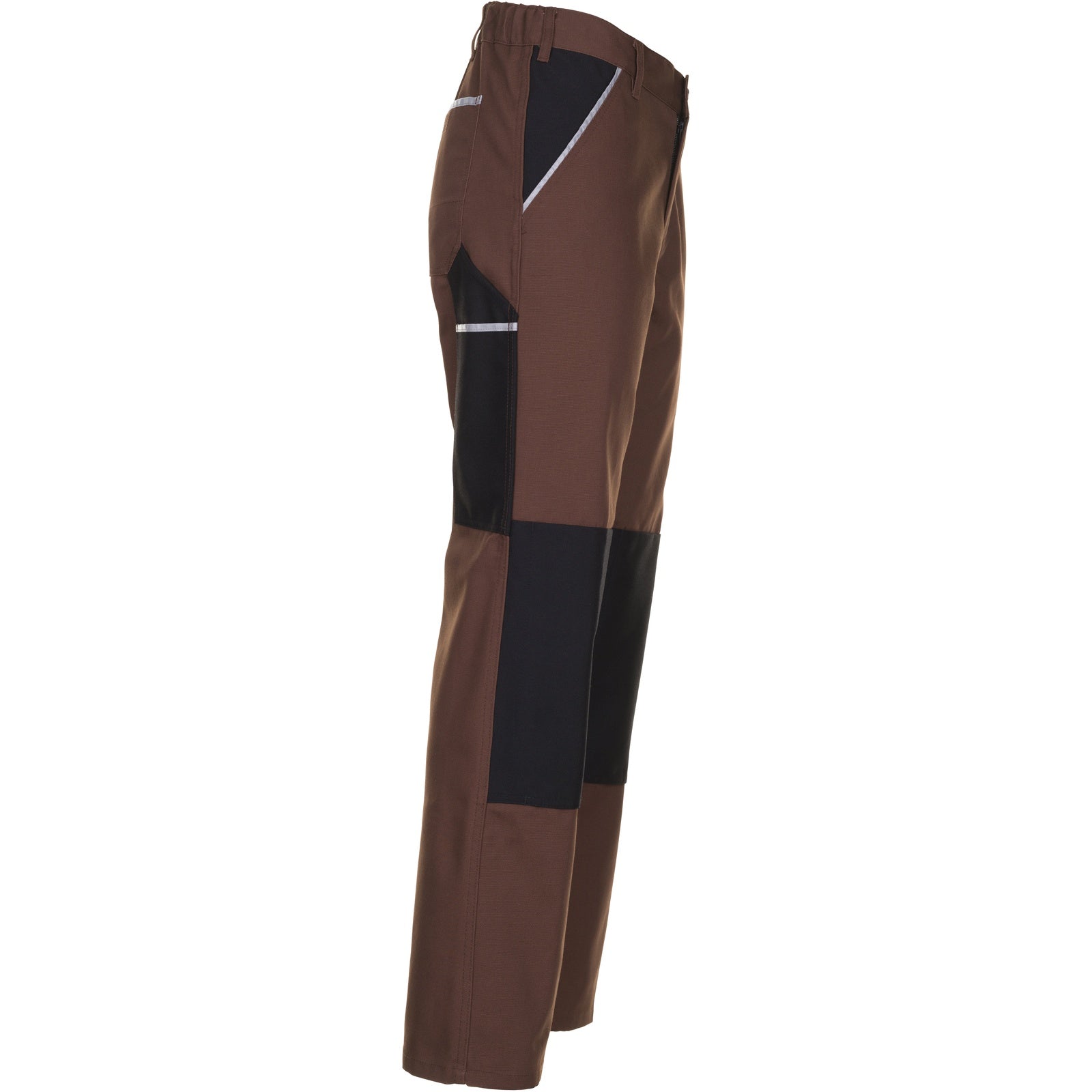 Planam Canvas 320 Trousers brown/black - Model view 3