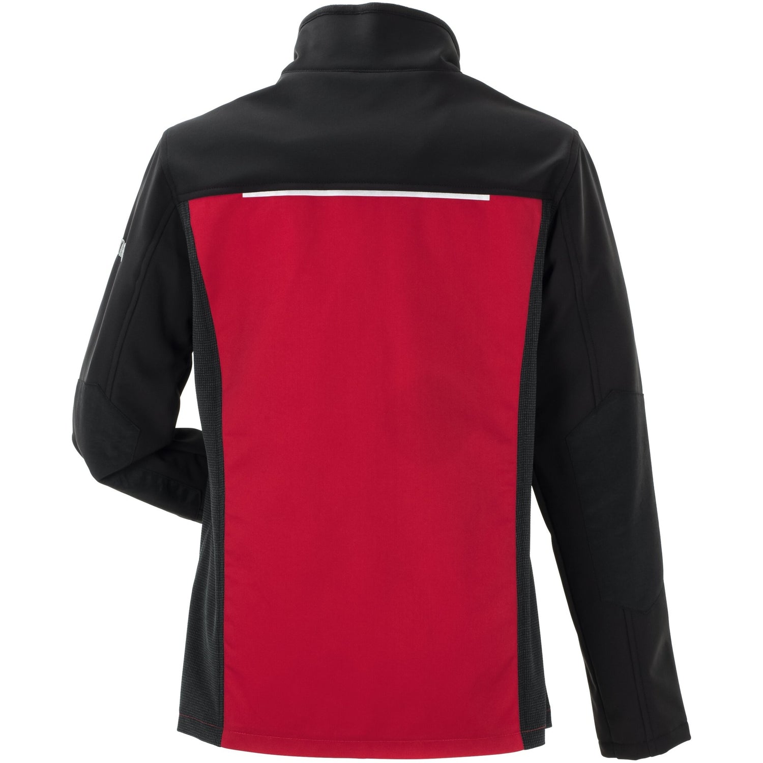 Planam Norit Women's Hybrid jacket red/black - Model view 2