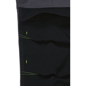 Planam rECOline Trousers camouflage/black - The knee pockets allow for the use of knee pads.