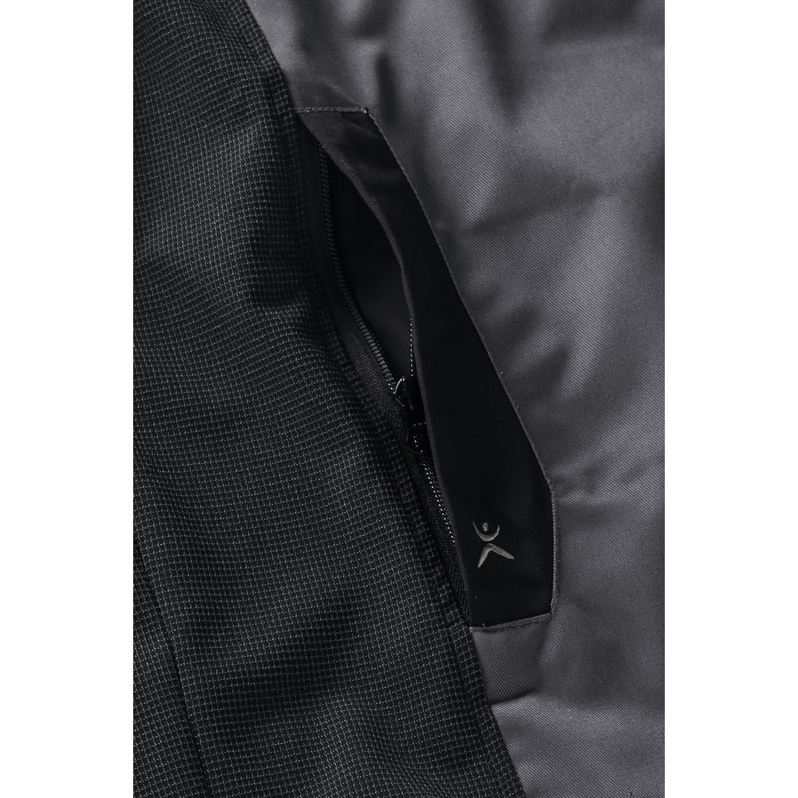 Planam Norit Men's Hybrid jacket red/black - Side pockets with reliable zip