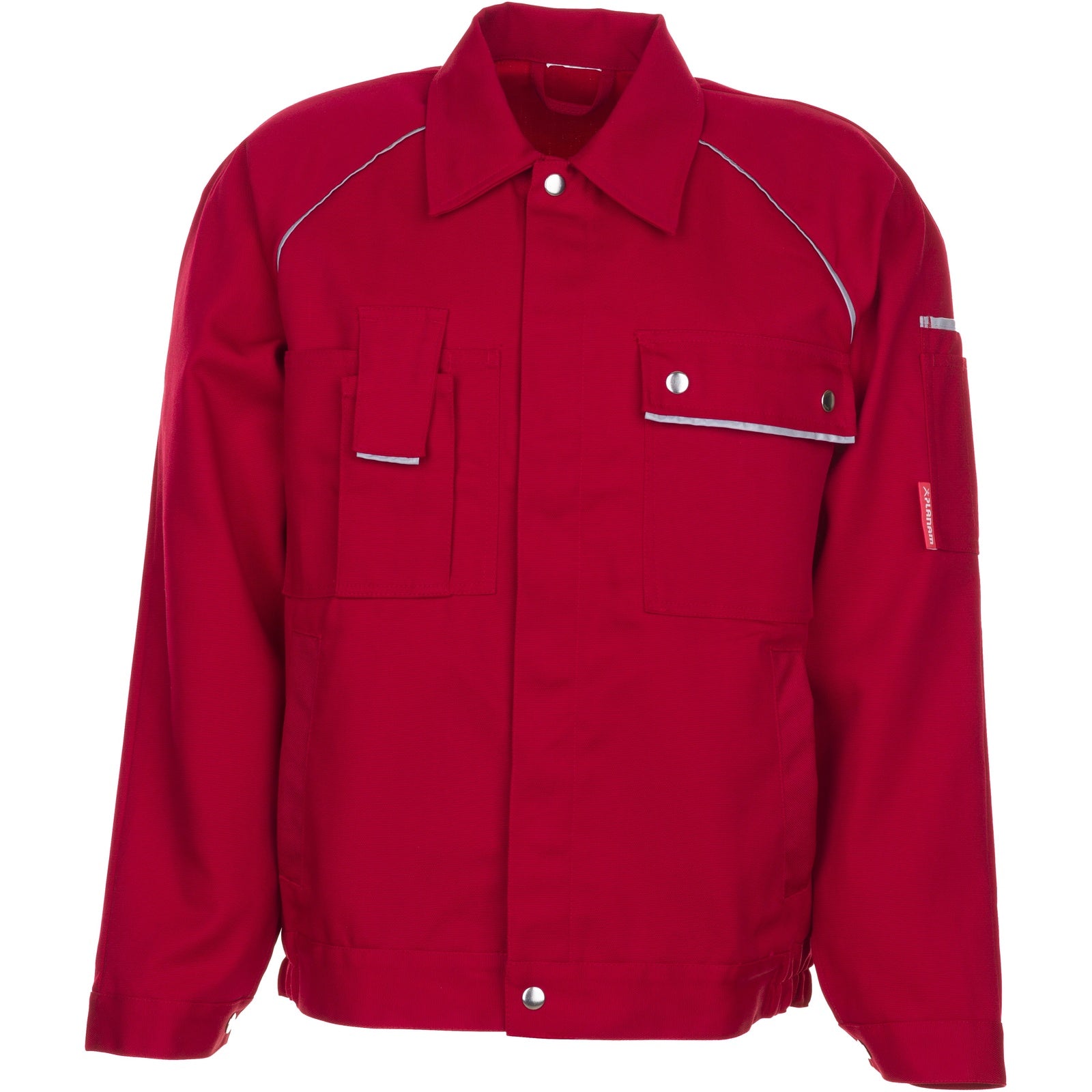Planam Canvas 320 Waisted Jacket red/red - Main